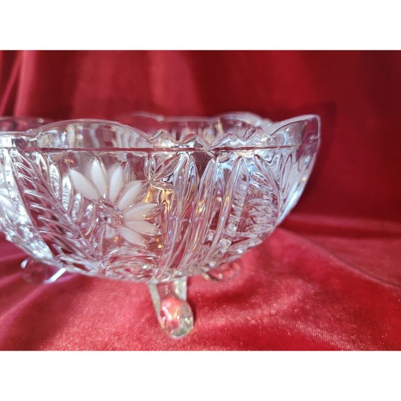 Vintage lead crystal candy dish - Picture 6 of 8